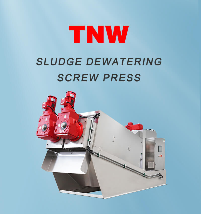 TNW-201 Screw Press Sludge Dewatering Machine